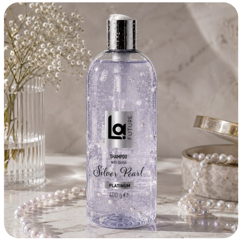 Шампоан с биотин. «SILVER PEARL»